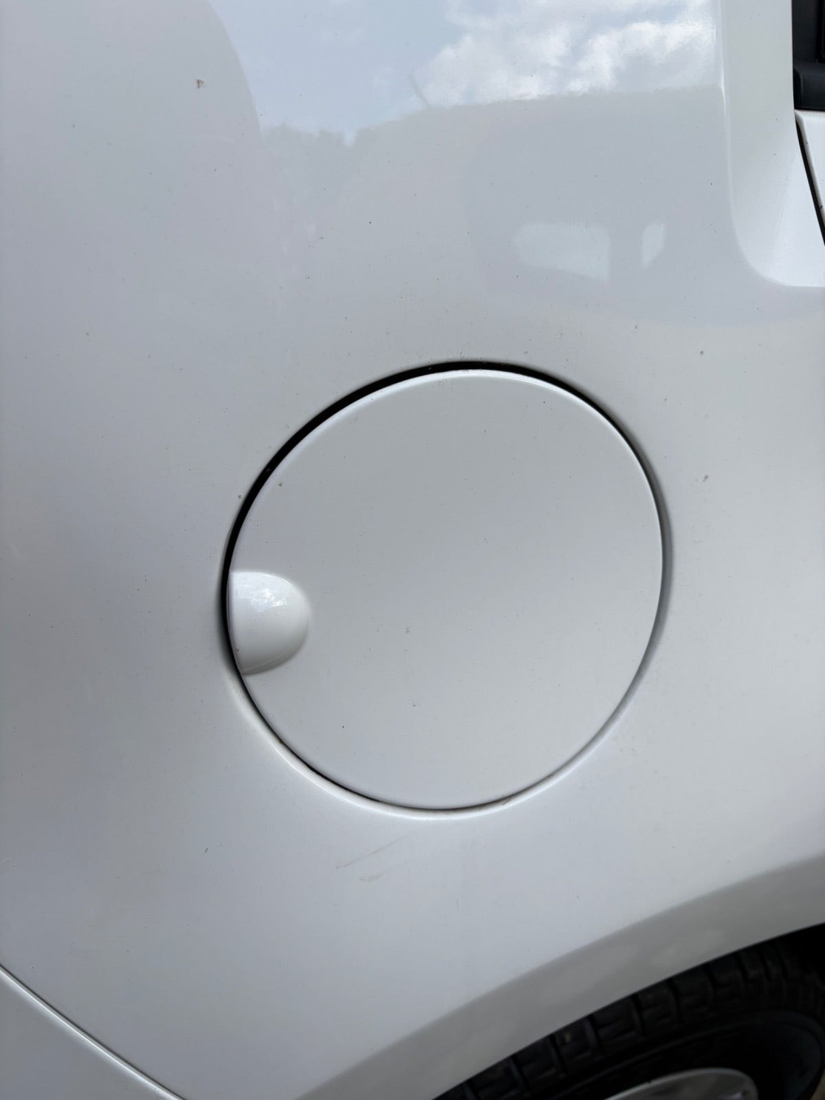 Hvid Skoda Citigo fra 2015