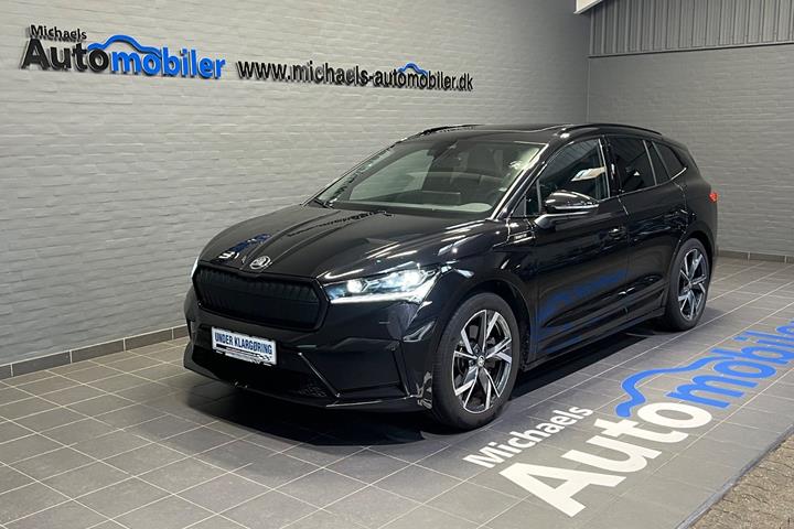 Sort Skoda Enyaq fra 2025