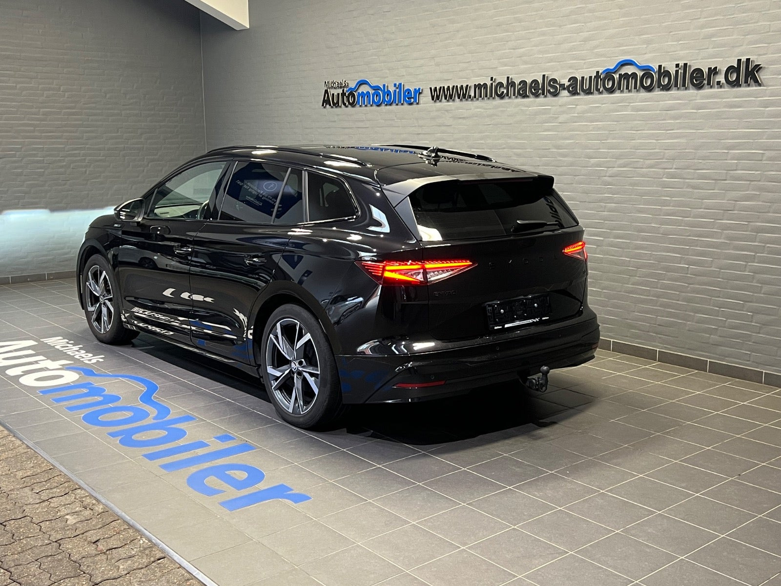 Sort Skoda Enyaq fra 2025