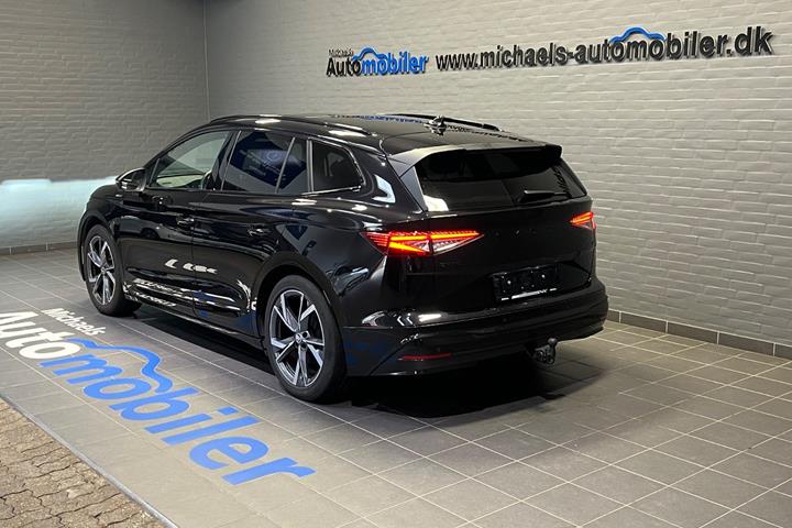 Sort Skoda Enyaq fra 2025