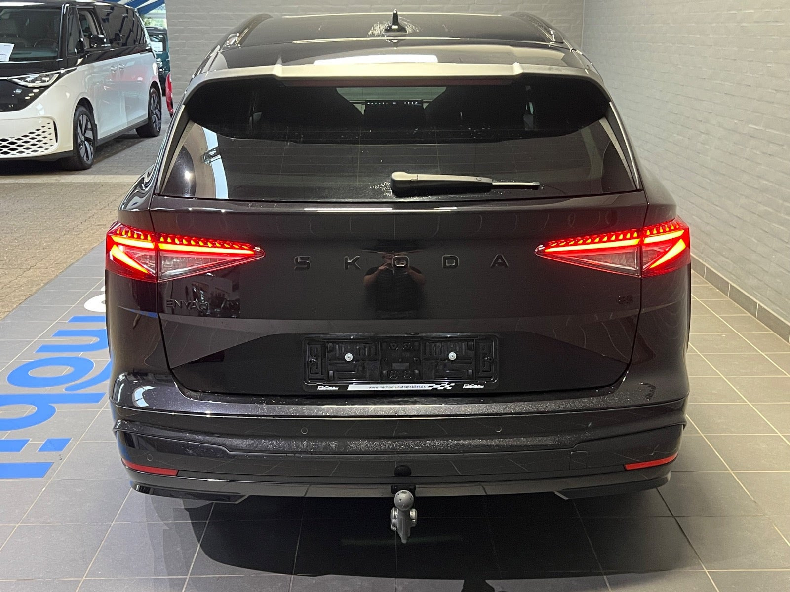 Sort Skoda Enyaq fra 2025