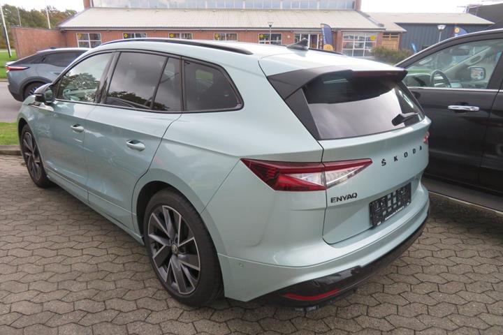 Grøn Skoda Enyaq fra 2022