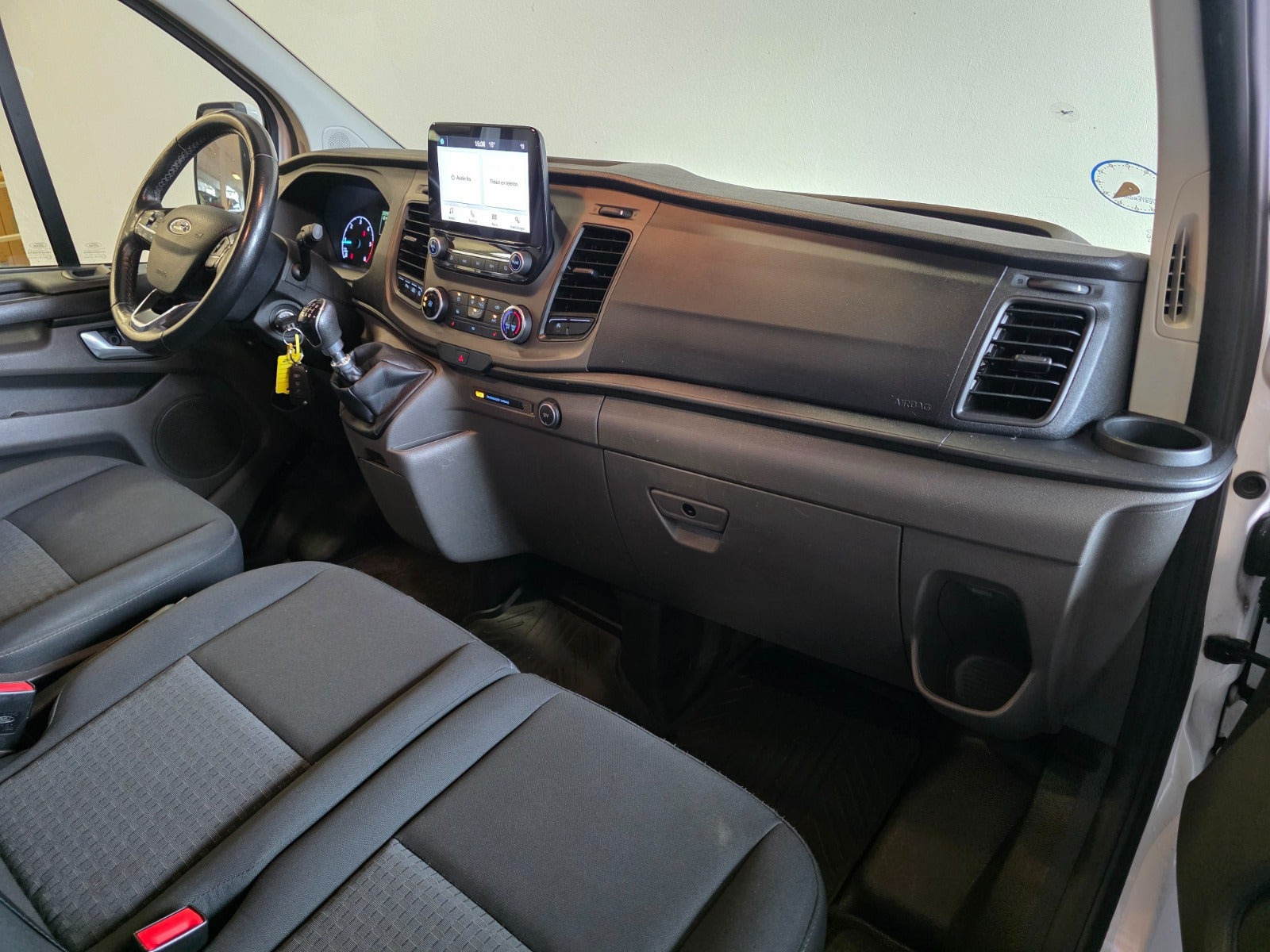 Hvid Ford Transit Custom 280 L1 fra 2019