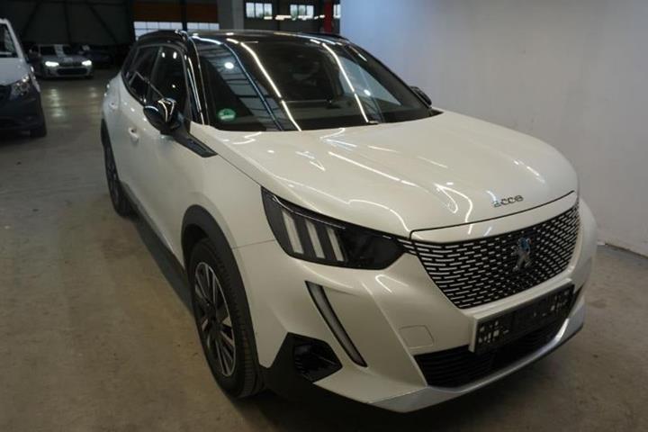Sort Peugeot e-2008 fra 2021