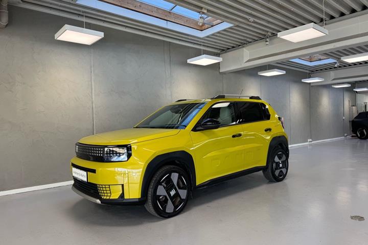 Gul Fiat Grande Panda fra 2025