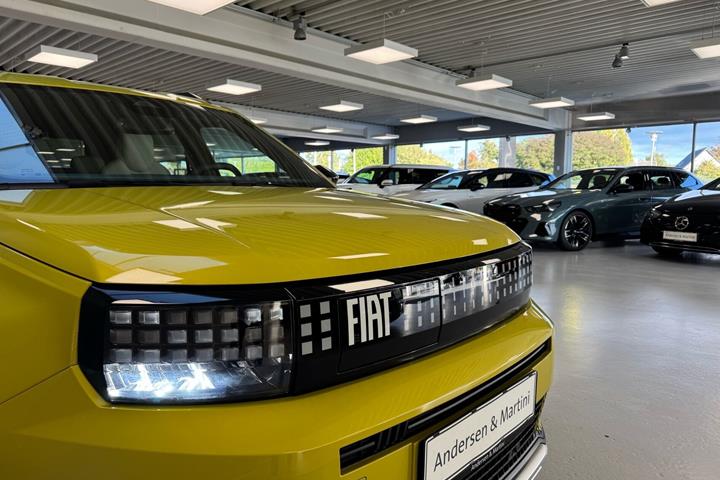 Gul Fiat Grande Panda fra 2025