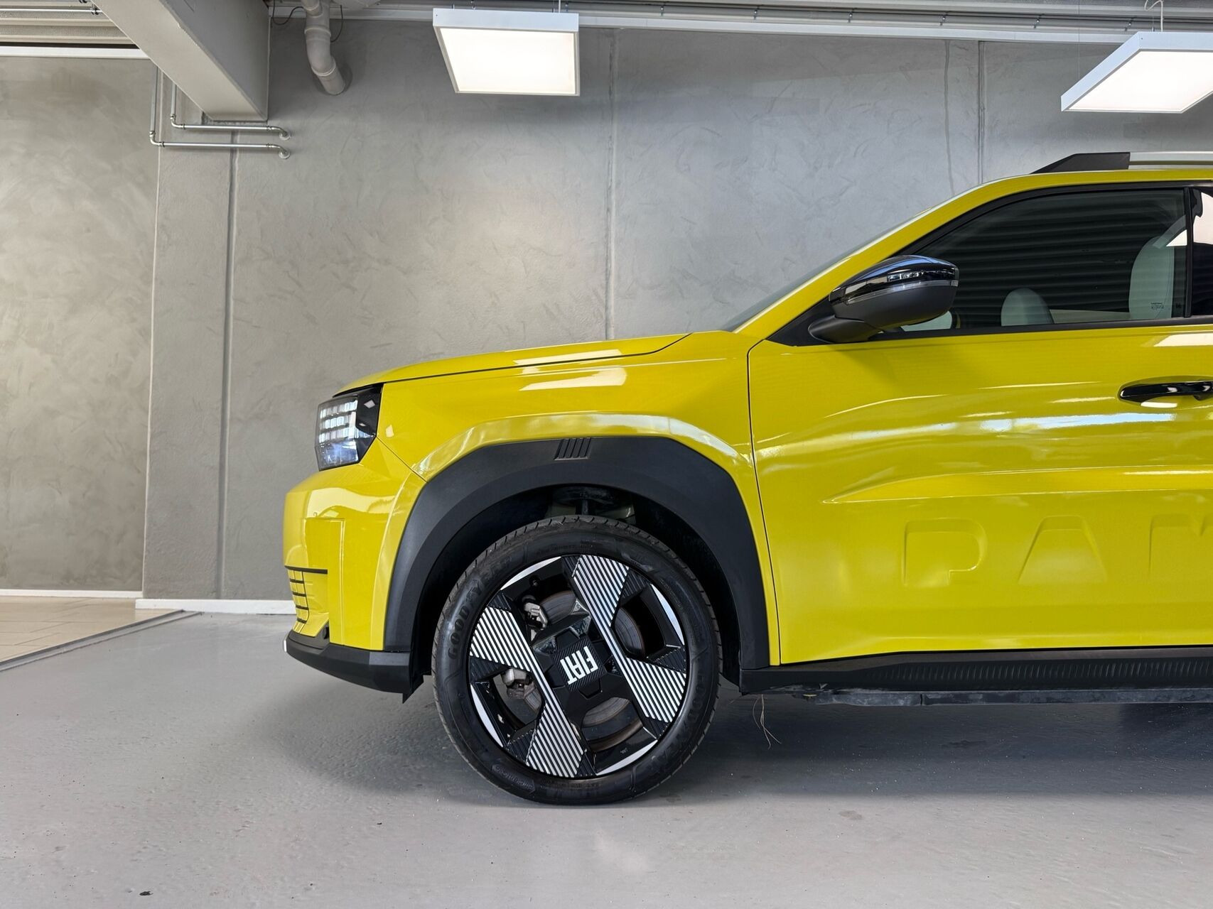 Gul Fiat Grande Panda fra 2025