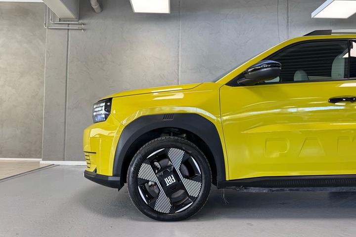 Gul Fiat Grande Panda fra 2025