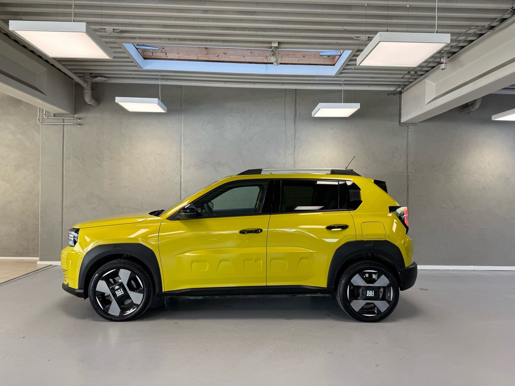 Gul Fiat Grande Panda fra 2025