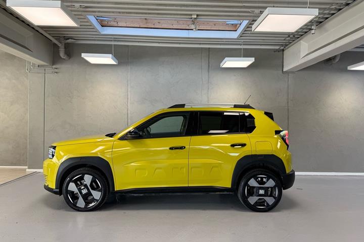 Gul Fiat Grande Panda fra 2025