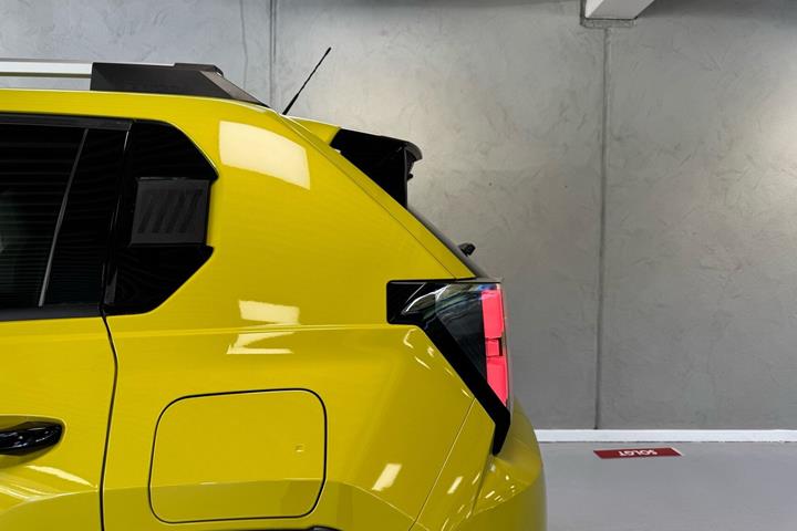Gul Fiat Grande Panda fra 2025