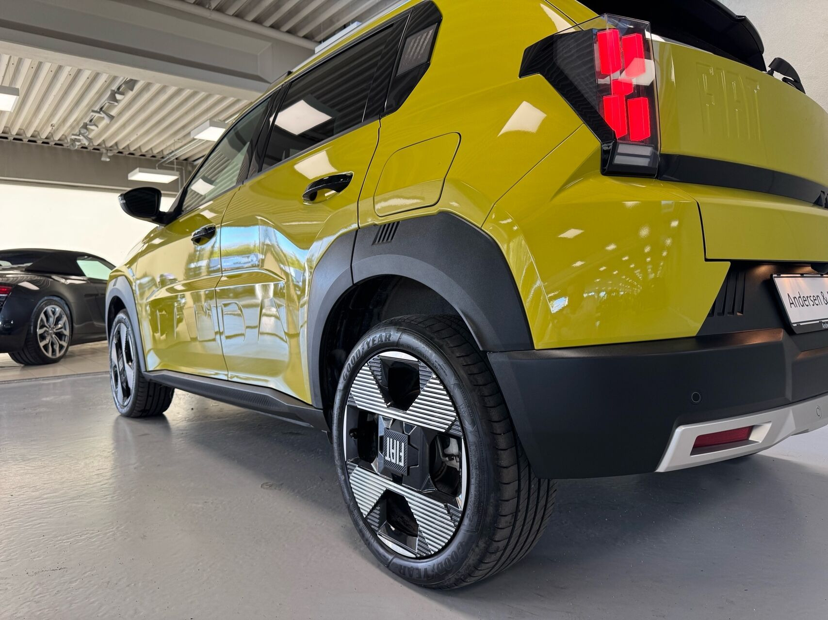 Gul Fiat Grande Panda fra 2025
