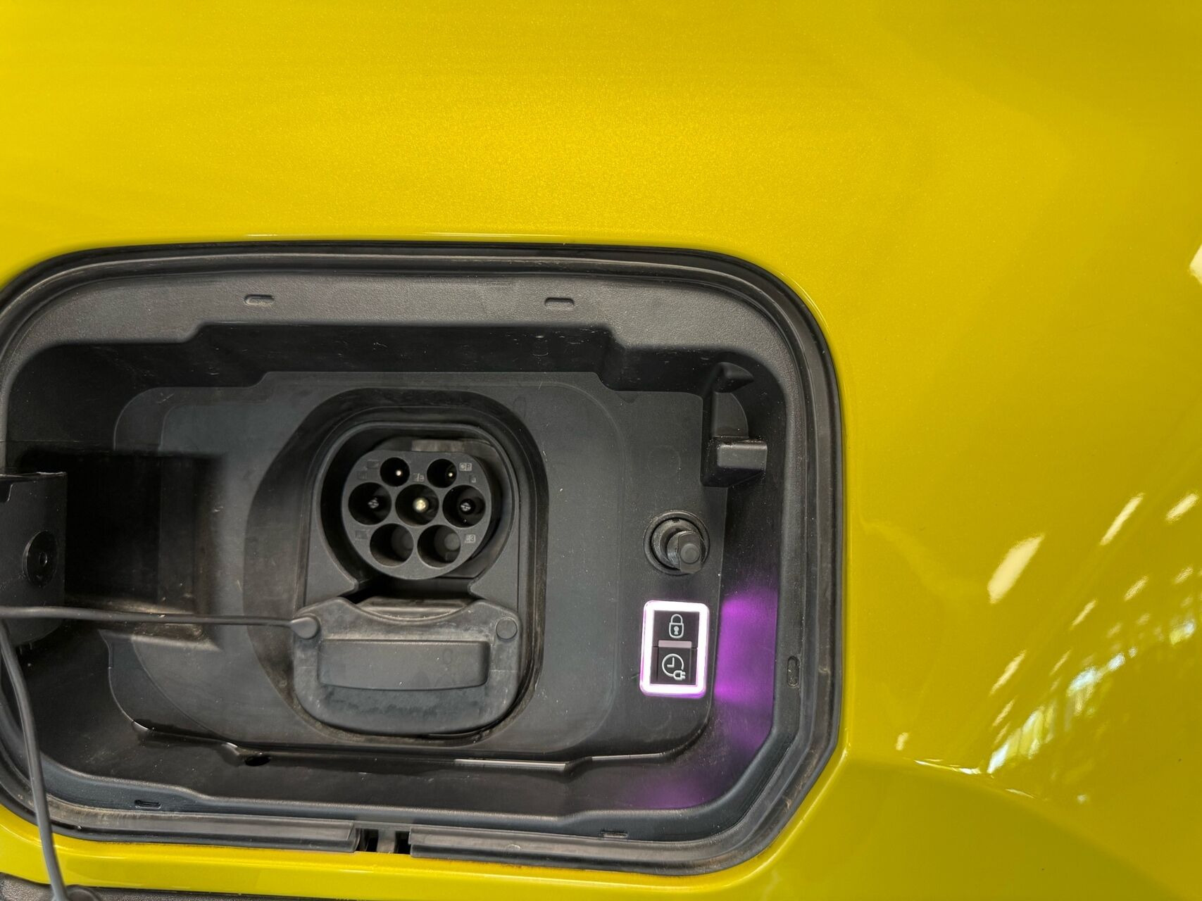 Gul Fiat Grande Panda fra 2025