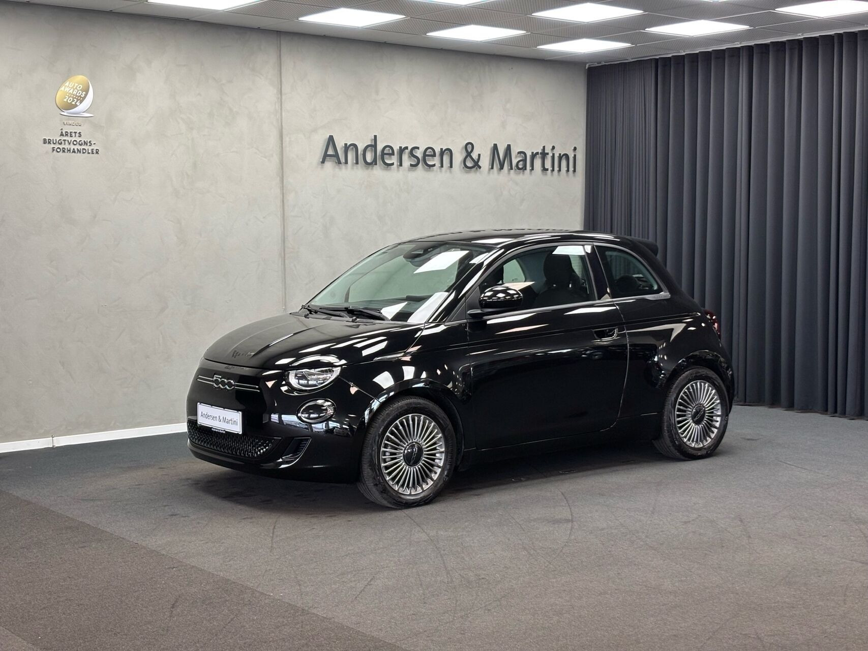 Sort Fiat 500e fra 2023