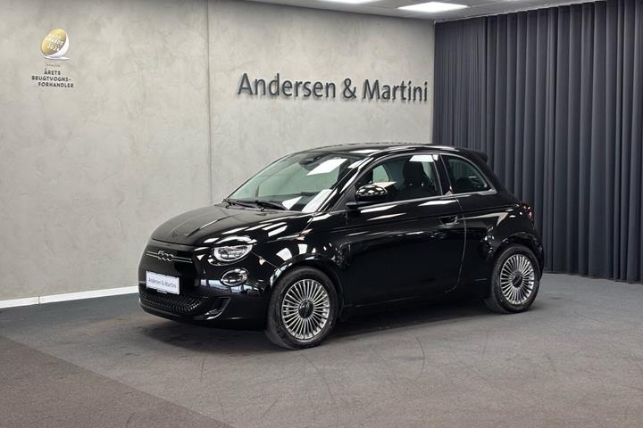 Sort Fiat 500e fra 2023