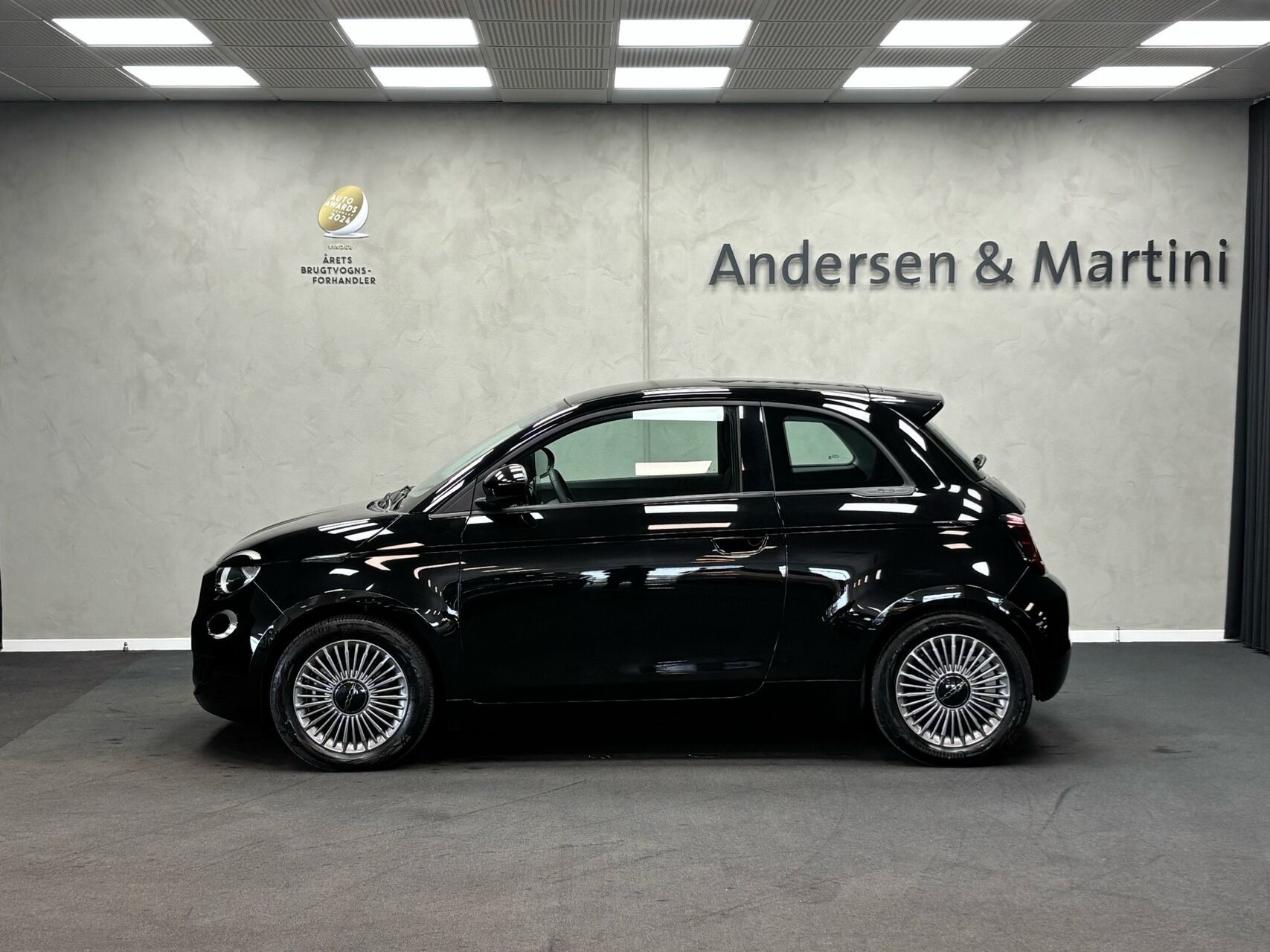 Sort Fiat 500e fra 2023
