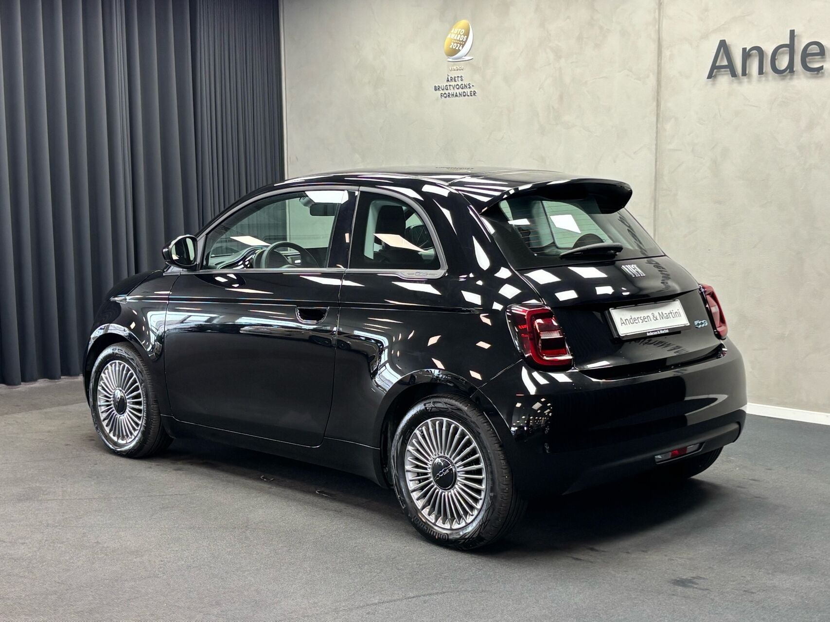 Sort Fiat 500e fra 2023