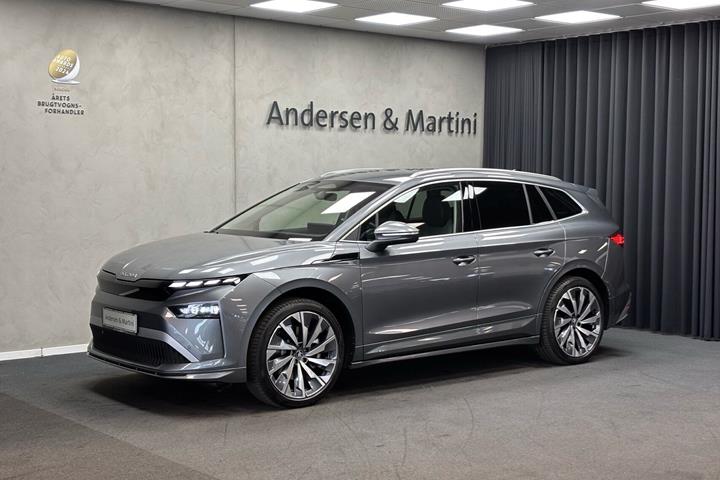 Grå Skoda Enyaq fra 2026