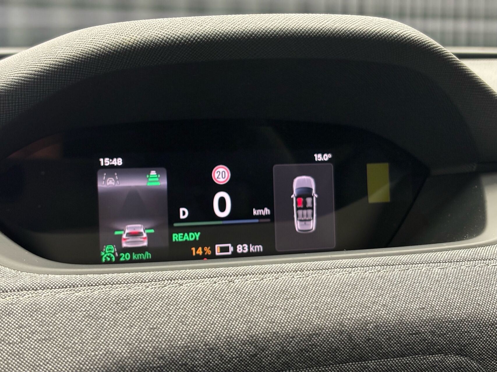 Grå Skoda Enyaq fra 2026