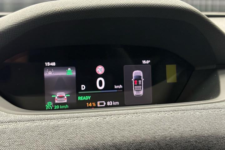Grå Skoda Enyaq fra 2026