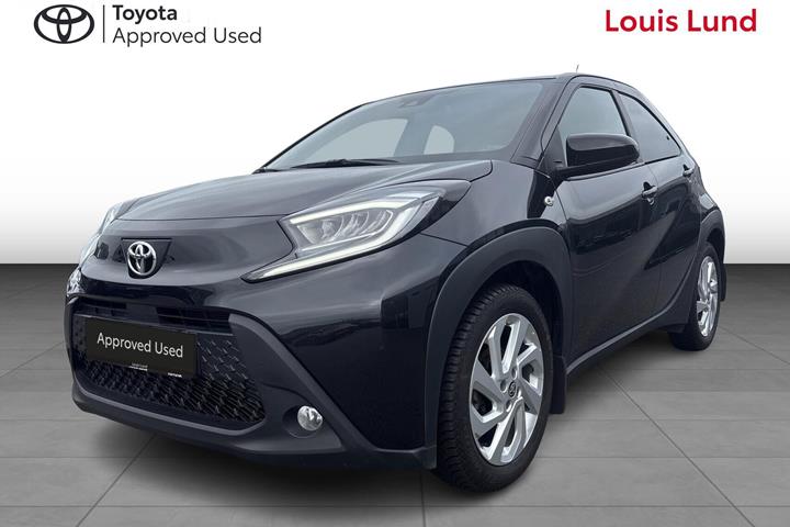 Sort Toyota Aygo X fra 2024