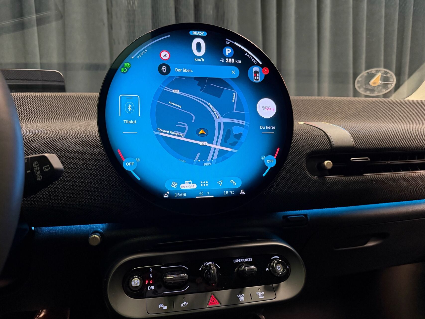 Hvid Mini Cooper fra 2024