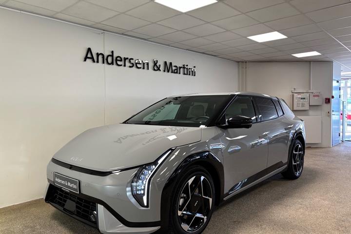 Grå Kia EV4 fra 2026