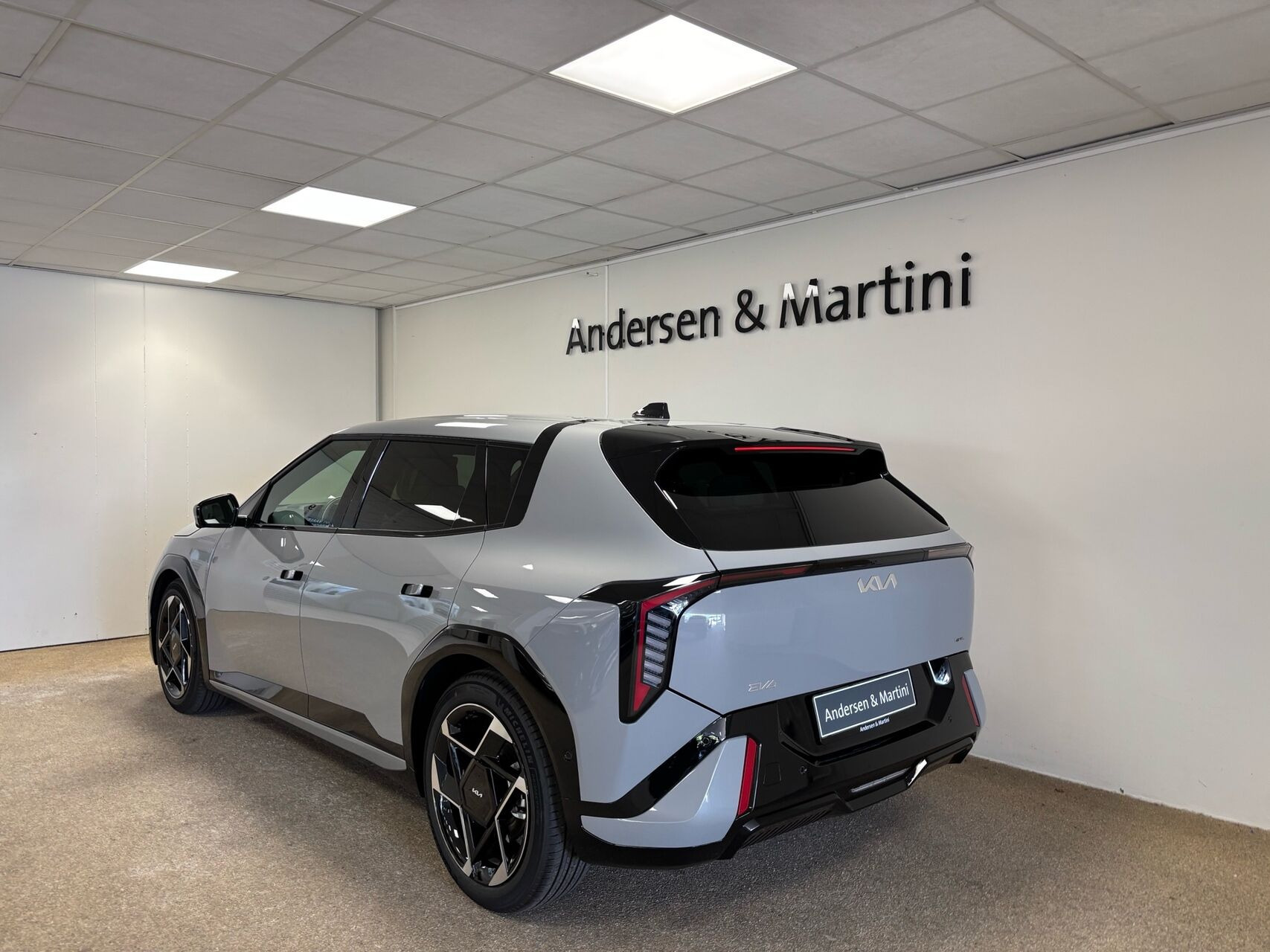 Grå Kia EV4 fra 2026