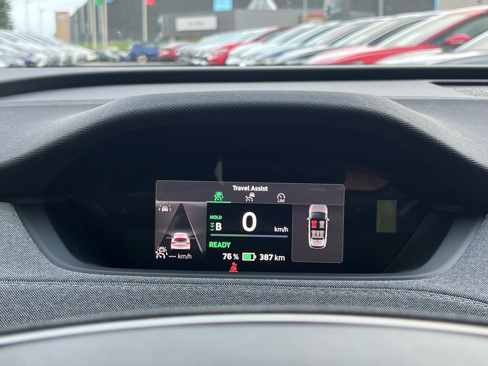 Grå Skoda Enyaq fra 2026