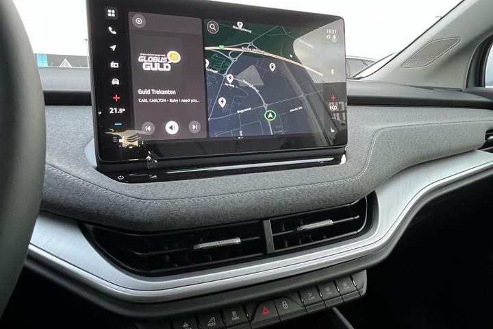 Grå Skoda Enyaq fra 2026