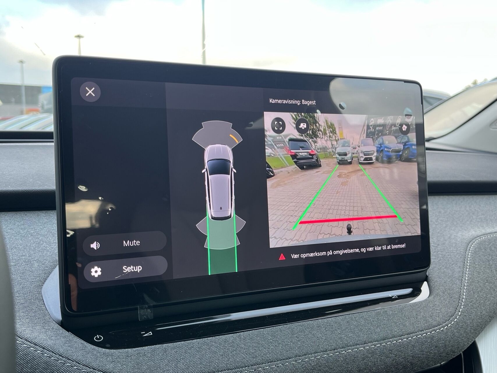 Grå Skoda Enyaq fra 2026