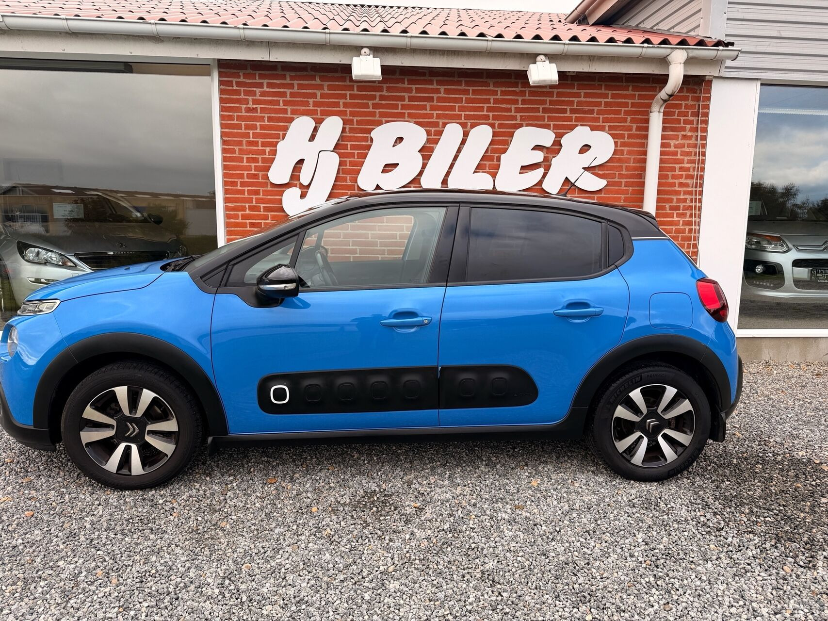 Blå Citroën C3 fra 2020