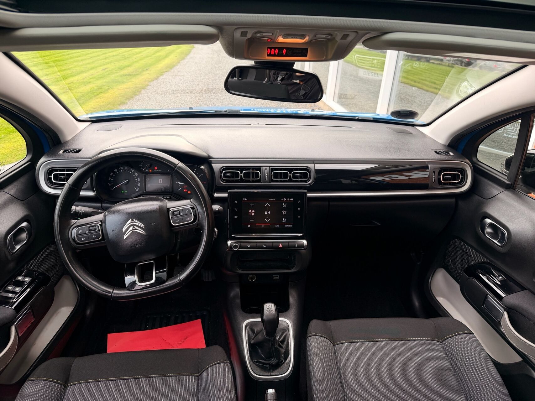 Blå Citroën C3 fra 2020