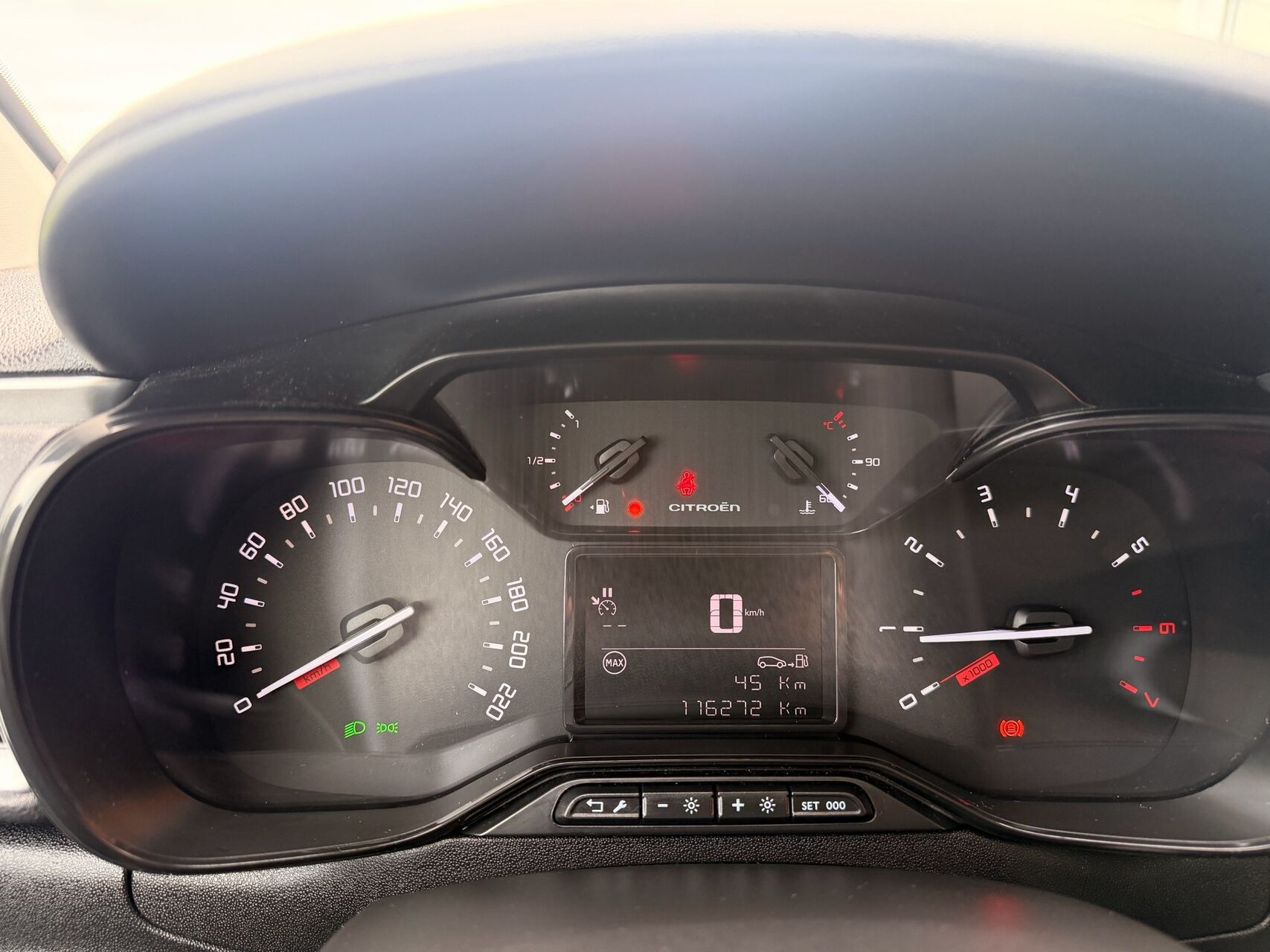 Blå Citroën C3 fra 2020