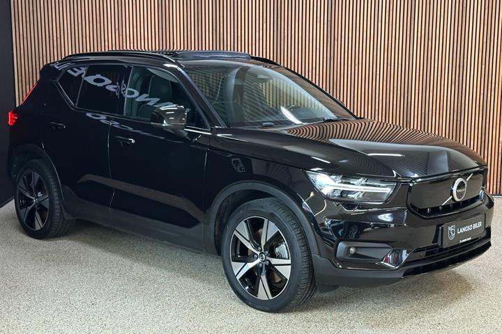 Gul Volvo XC40 fra 2021