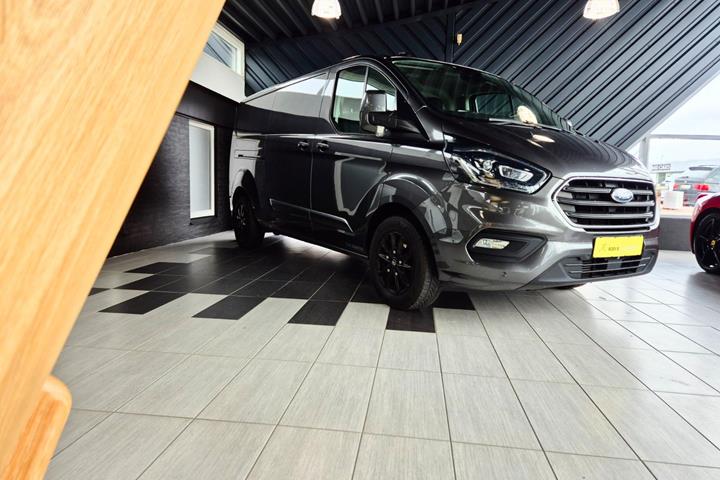 Grå Ford Transit Custom 300 L2 fra 2019