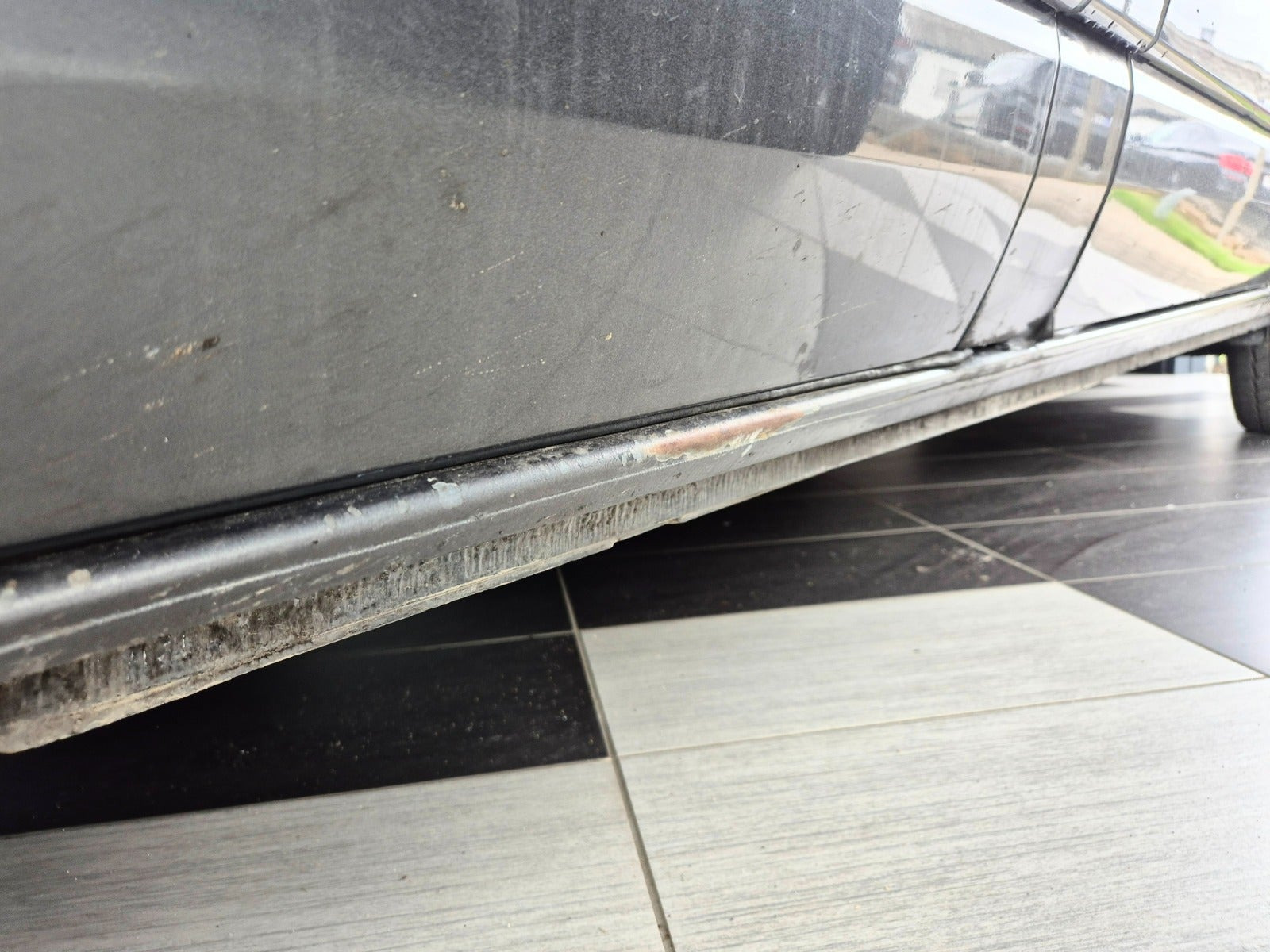 Grå Ford Transit Custom 300 L2 fra 2019