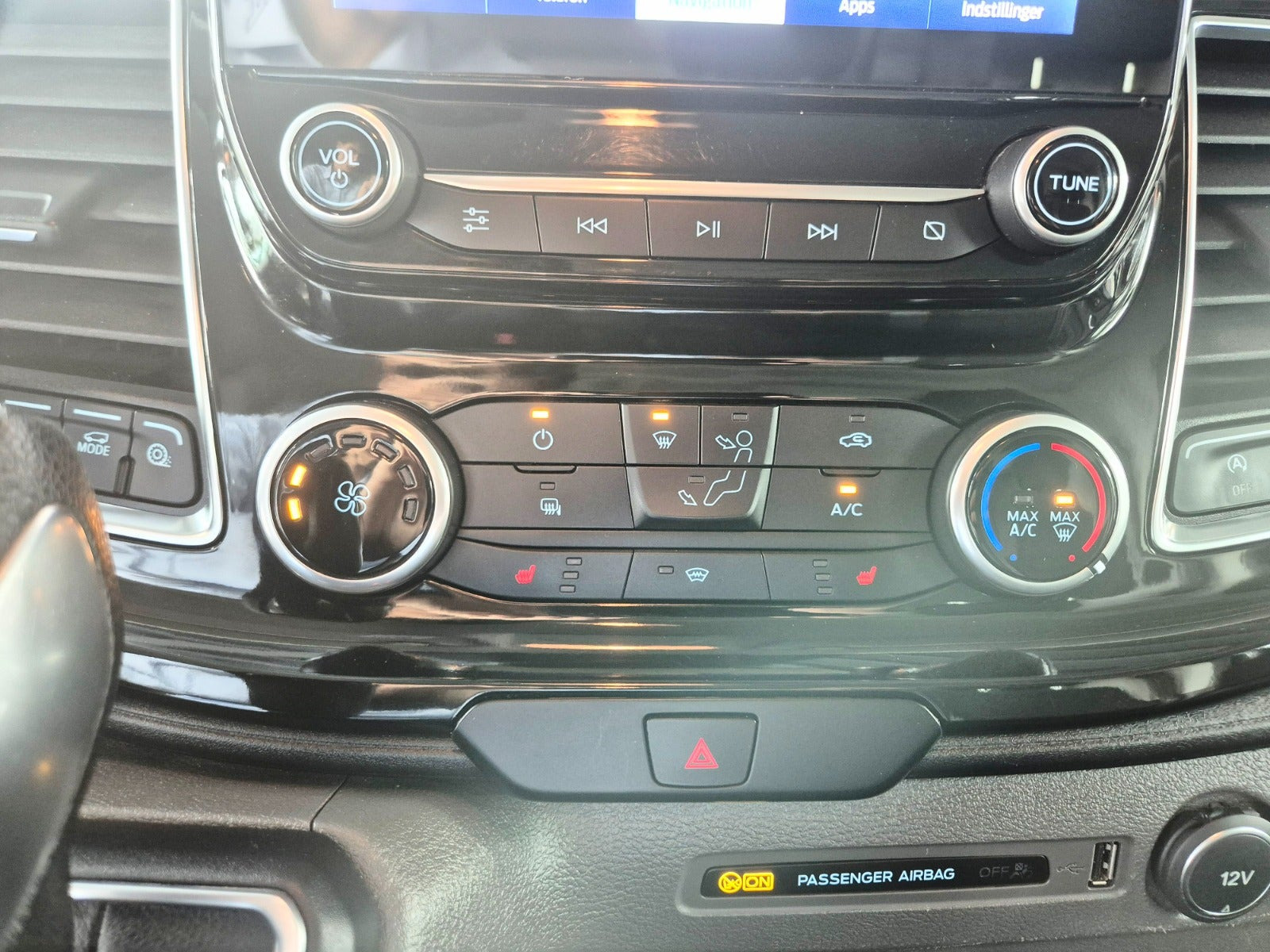 Grå Ford Transit Custom 300 L2 fra 2019
