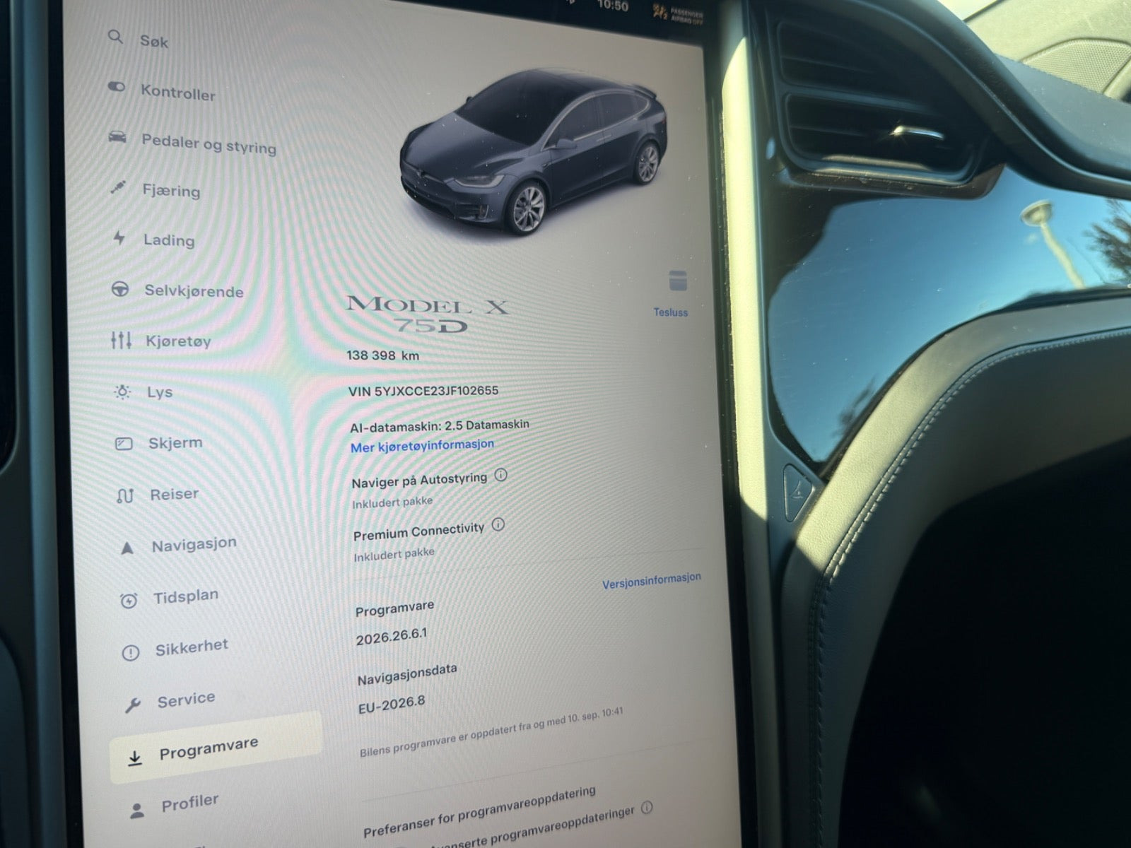 undefined Tesla Model X fra 2018
