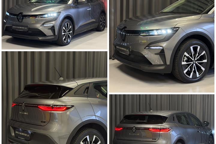 Grå Renault Megane E-Tech fra 2023