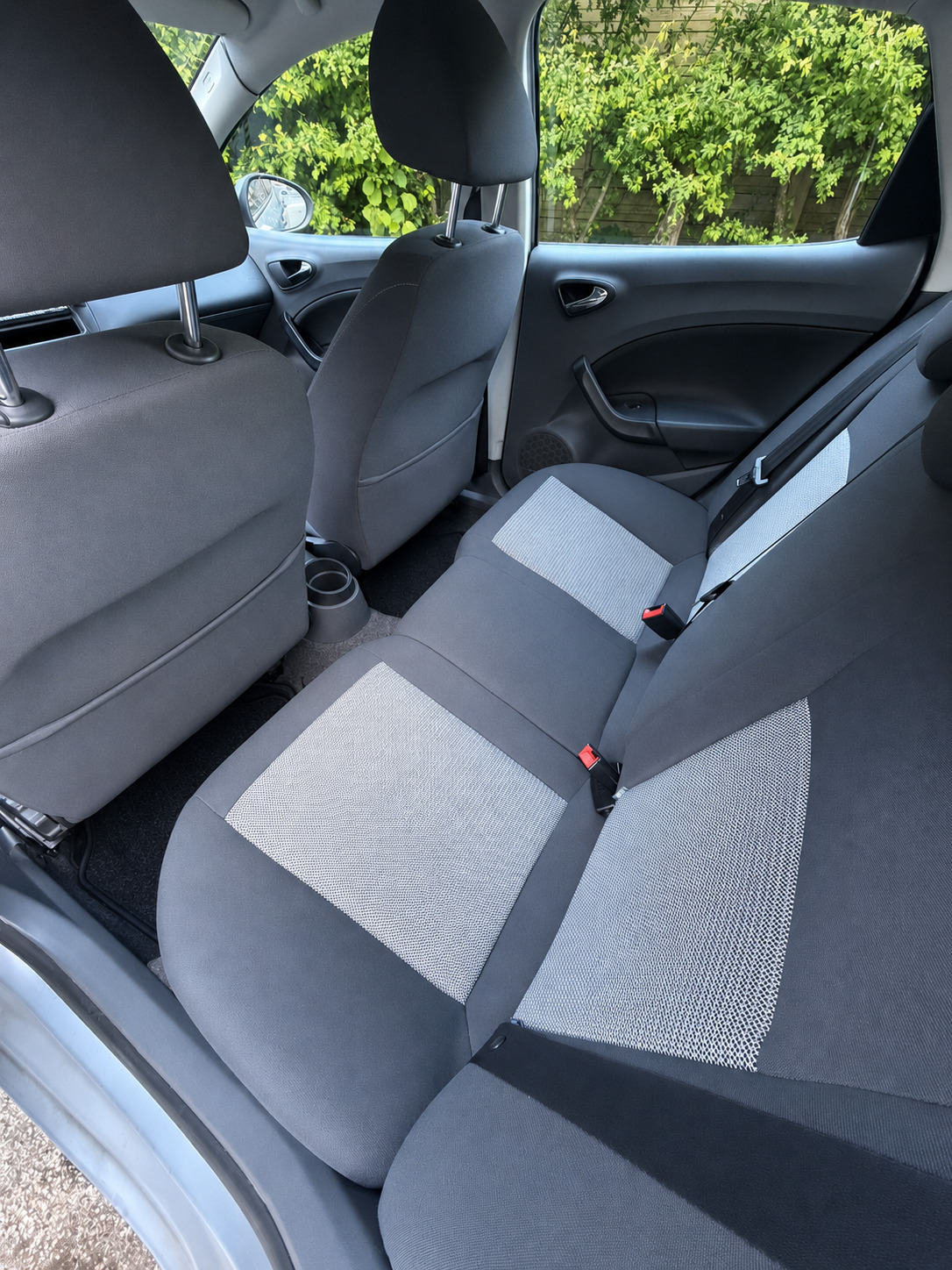 Grøn Seat Ibiza fra 2008