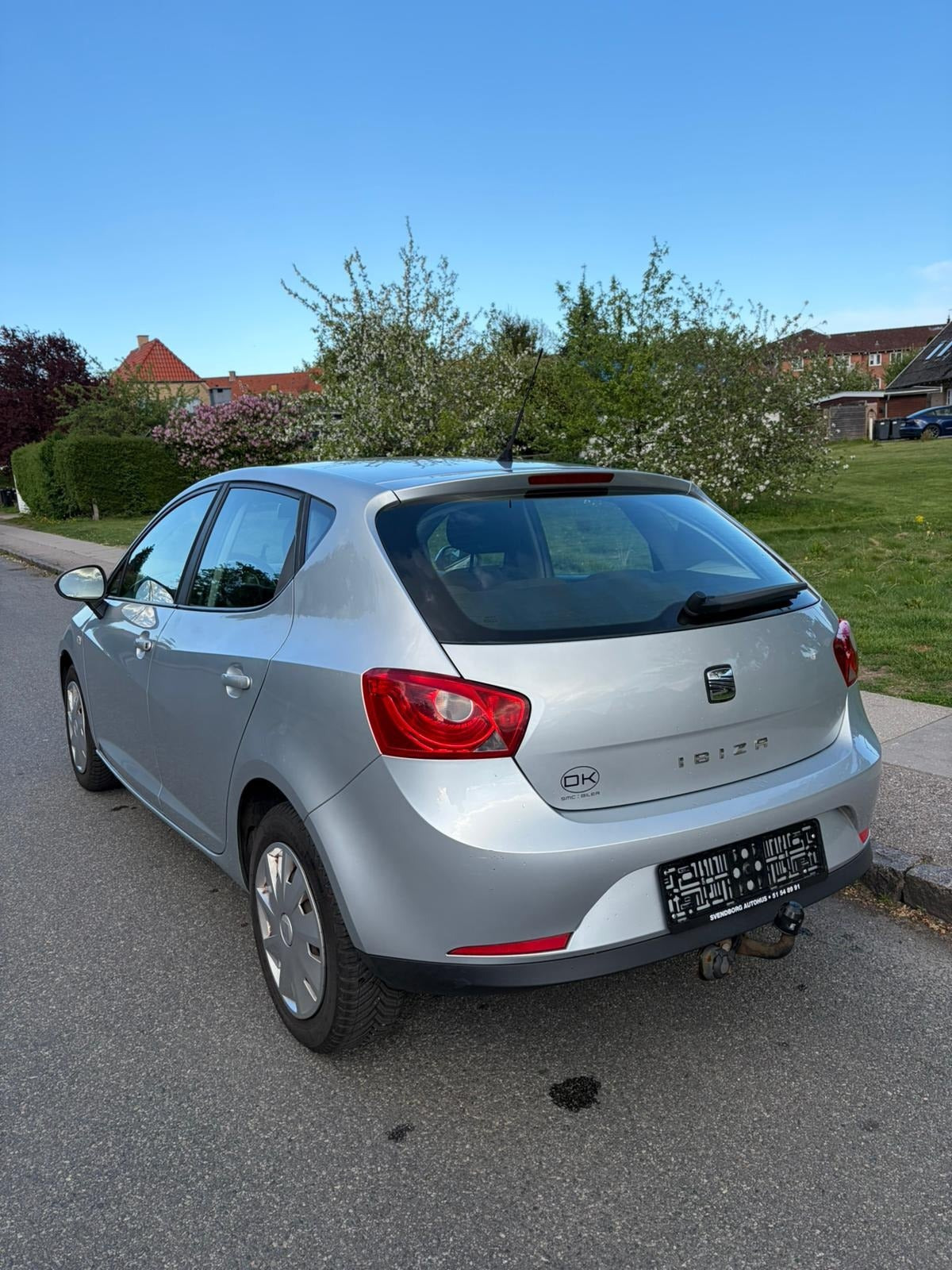 Grøn Seat Ibiza fra 2008