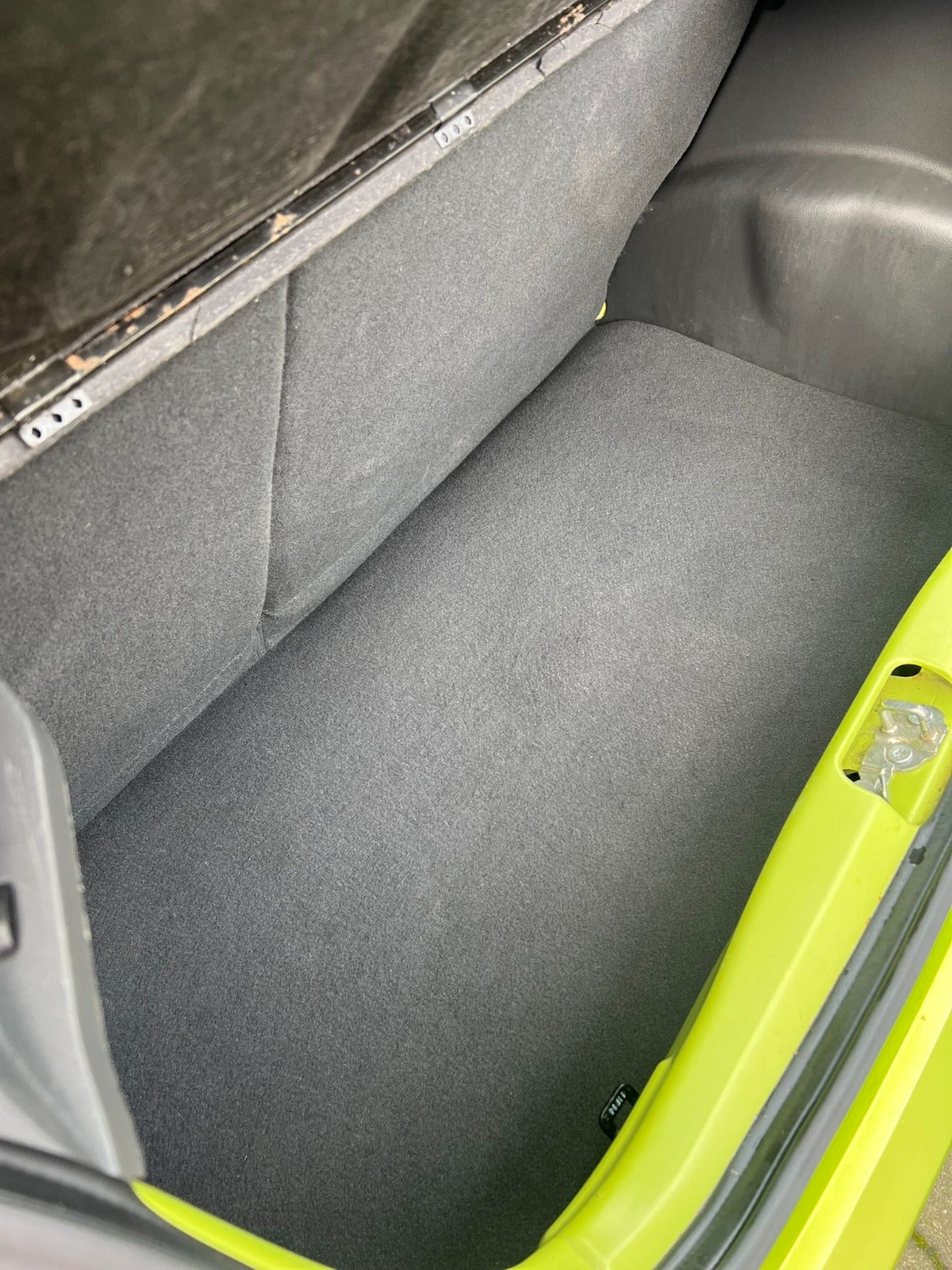 Grøn Chevrolet Spark fra 2012