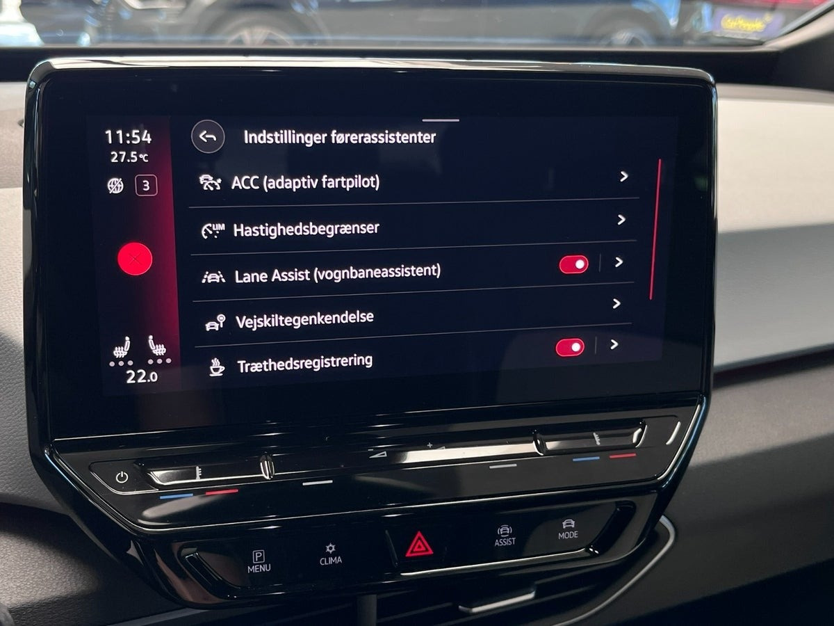 Blå VW ID.3 fra 2023