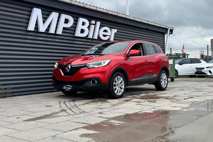 Rød Renault Kadjar fra 2016