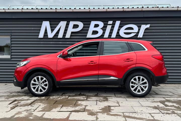 Rød Renault Kadjar fra 2016