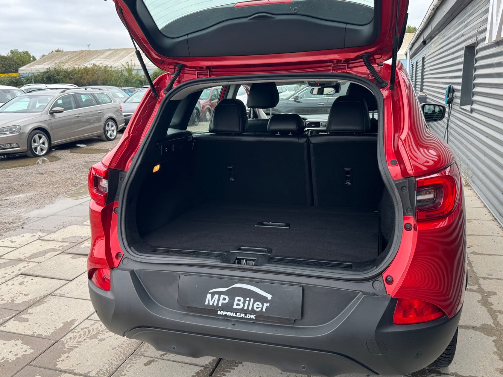 Rød Renault Kadjar fra 2016