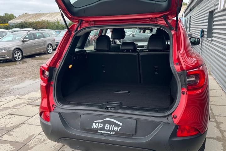 Rød Renault Kadjar fra 2016
