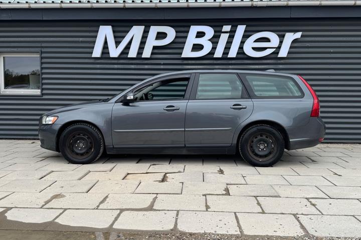 Sort Volvo V50 fra 2008