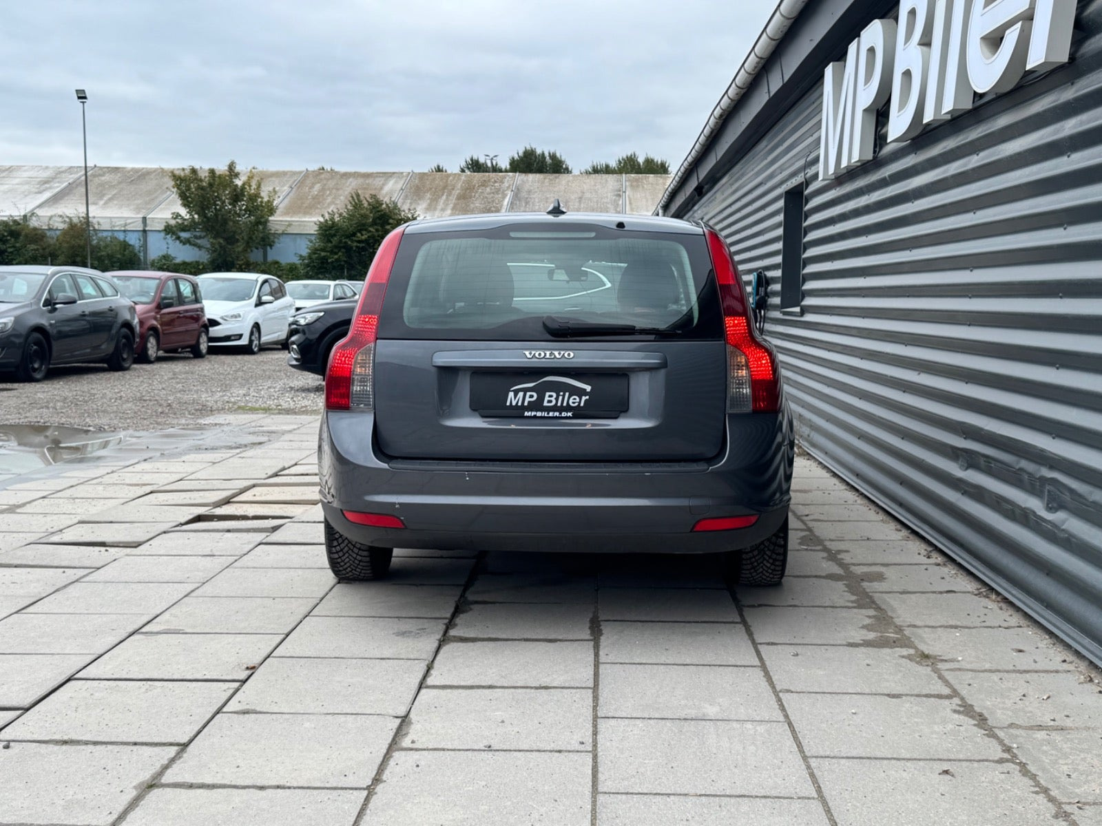 Sort Volvo V50 fra 2008